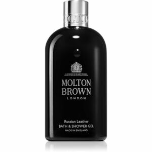 Molton Brown Russian Leather parfumovaný sprchovací gél pre mužov 300 ml