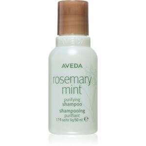 Aveda Rosemary Mint Purifying Shampoo hĺbkovo čistiaci šampón pre lesk 50 ml