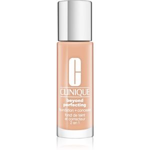 Clinique Beyond Perfecting™ Foundation + Concealer make-up a korektor 2 v 1 odtieň 07 Cream Chamois 30 ml