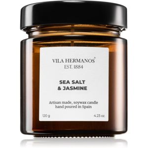 Vila Hermanos Apothecary Sea Salt & Jasmine vonná sviečka 120 g