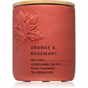 Vila Hermanos Concrete Orange & Rosemary vonná sviečka 500 g