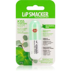 Lip Smacker Kiss Therapy intenzívny hydratačný balzam na pery Eucalyptus Mint 3,5 g