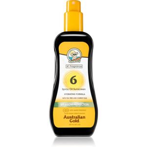 Australian Gold Spray Oil Sunscreen telový olej v spreji proti slnečnému žiareniu SPF 6 237 ml