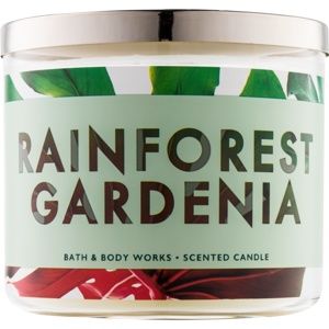 Bath & Body Works Rainforest Gardenia vonná sviečka 411 g