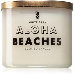 Bath & Body Works Mahagony Coconut vonná sviečka (Aloha Beaches) 411 g