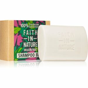 Faith In Nature Dragon Fruit organický tuhý šampón pre poškodené a farbené vlasy 85 g