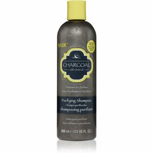 HASK Charcoal with Citrus Oil čistiaci šampón pre obnovu pokožky hlavy 355 ml
