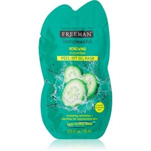Freeman Feeling Beautiful zlupovacia pleťová maska pre unavenú pleť Cucumber 15 ml