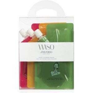 Shiseido Waso Reset Cleanser Squad kozmetická sada IV. (pre dokonalé vyčistenie pleti) pre ženy