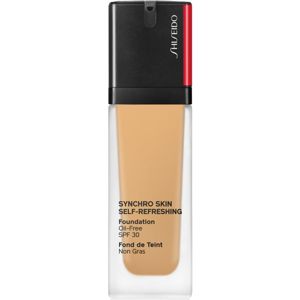 Shiseido Synchro Skin Self-Refreshing Foundation dlhotrvajúci make-up SPF 30 odtieň 340 Oak 30 ml