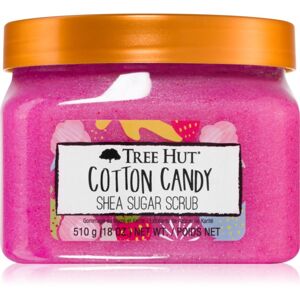 Tree Hut Cotton Candy Shea Sugar Scrub cukrový telový peeling 510 g