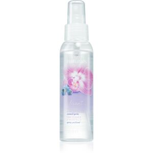 Avon Naturals Fragrance telový sprej s orchideou a čučoriedkou 100 ml