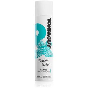 TONI&GUY Texture Detox šampón pre vlasy bez textúry 250 ml