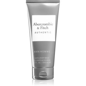 Abercrombie & Fitch Authentic sprchový gél na telo a vlasy pre mužov 200 ml