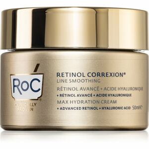 RoC Retinol Correxion Line Smoothing hydratačný krém s kyselinou hyalurónovou 50 ml