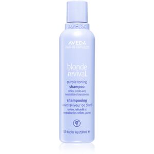 Aveda Blonde Revival™ Purple Toning Shampoo fialový tónovací šampón pre zosvetlené alebo melírované vlasy 200 ml