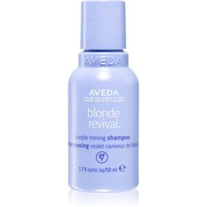 Aveda Blonde Revival™ Purple Toning Shampoo fialový tónovací šampón pre zosvetlené alebo melírované vlasy 50 ml