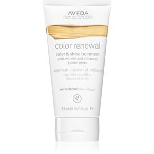 Aveda Color Renewal Color & Shine Treatment farbiaca maska na vlasy odtieň Warm Blonde 150 ml