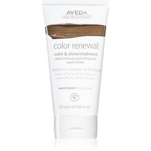 Aveda Color Renewal Color & Shine Treatment farbiaca maska na vlasy odtieň Warm Brown 150 ml