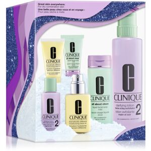 Clinique Holiday 3-Step Skincare Set For Dry Skin darčeková sada (na tvár)