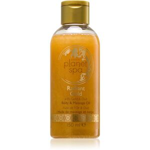 Avon Planet Spa Radiant Gold rozjasňujúci telový a masážny olej s trblietkami 150 ml