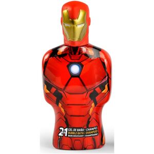 Marvel Avengers Bubble Bath & Shampoo šampón a pena do kúpeľa 2 v 1 pre deti Iron Man 350 ml