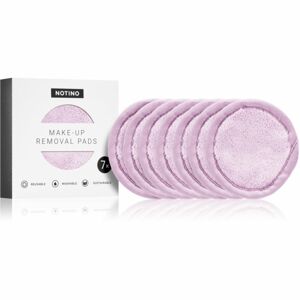 Notino Spa Collection Make-up removal pads odličovacie tampóny z mikrovlákna odtieň Lilac 7 ks