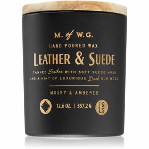 Makers of Wax Goods Leather & Suede vonná sviečka 357,2 g