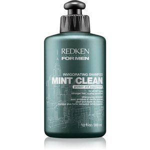 Redken For Men Mint Clean posilňujúci šampón s chladivým účinkom