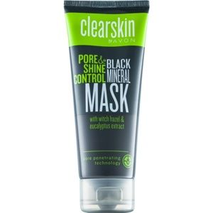 Avon Clearskin Pore & Shine Control hĺbkovo čistiaca maska pre matný vzhľad pleti 75 ml