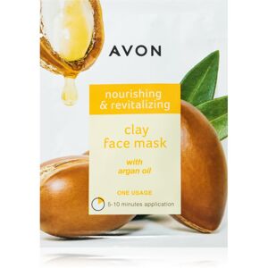 Avon Face Mask Clay čistiaca pleťová maska s ílom 8 ml
