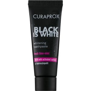 Curaprox Black is White bieliaca pasta s aktívnym uhlím a hydroxylapatitom