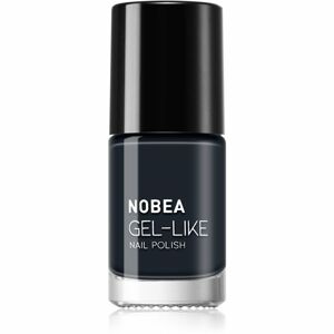 NOBEA Day-to-Day Gel-like Nail Polish lak na nechty s gélovým efektom odtieň Blue depths #N19 6 ml