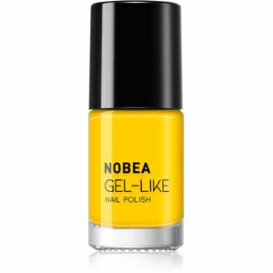 NOBEA Colourful Gel-like Nail Polish lak na nechty s gélovým efektom odtieň honeybee #N32 6 ml