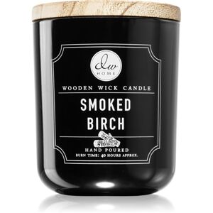 DW Home Signature Smoked Birch vonná sviečka s dreveným knotom 320 g
