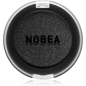 NOBEA Day-to-Day Mono Eyeshadow očné tiene s trblietkami odtieň Black chant 3,5 g