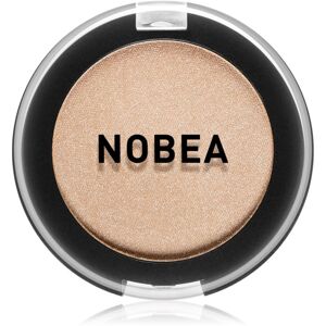 NOBEA Day-to-Day Mono Eyeshadow očné tiene s trblietkami odtieň Toasted almond 3,5 g