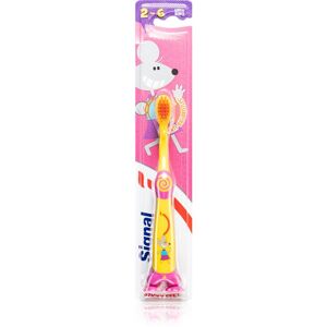 Signal Kids zubná kefka ultra soft pre deti Yellow-Pink 1 ks