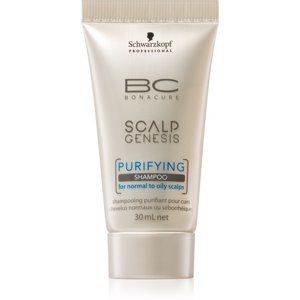 Schwarzkopf Professional BC Bonacure Scalp Genesis čistiaci šampón pre normálne až mastné vlasy 30 ml