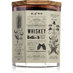Makers of Wax Goods Whiskey vonná sviečka s dreveným knotom 315,11 g