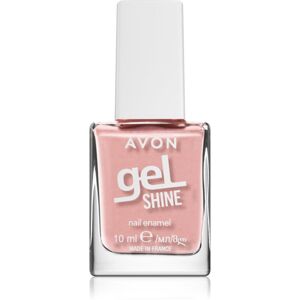 Avon Gel Shine lak na nechty s gélovým efektom odtieň Blossom Girl 10 ml