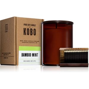 KOBO Woodblock Bamboo Mint vonná sviečka 425 g
