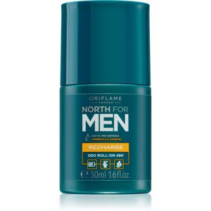 Oriflame North For Men dezodorant roll-on pre mužov 50 ml