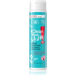 Eveline Cosmetics Clean Your Skin hĺbkovo čistiace tonikum 225 ml