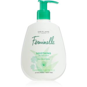 Oriflame Feminelle Soothing gél pre intímnu hygienu s upokojujúcim účinkom Aloe Vera & Mallow 300 ml