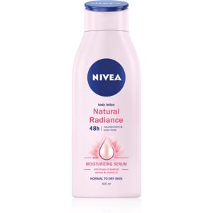 Nivea Natural Radiance telové mlieko s efektom jemného opálenia 400 ml
