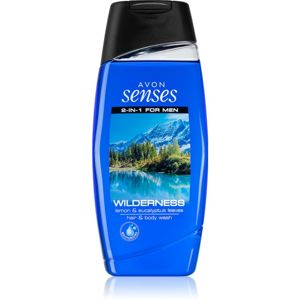 Avon Senses Wilderness sprchový gél a šampón 2 v 1 100 ml