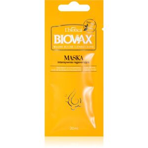 L’biotica Biovax Dry Hair maska pre suché a poškodené vlasy 20 ml