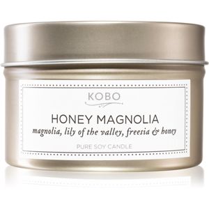 KOBO Natural Math Honey Magnolia vonná sviečka v plechu 113 g