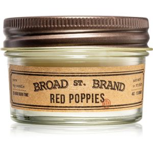 KOBO Broad St. Brand Red Poppies vonná sviečka I. (Apothecary) 113 g